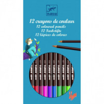 Design by - 12 crayons aquarellables