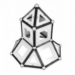 Jeux de construction pour enfants - Geomag - Black & White 104 - Livraison rapide Tunisie