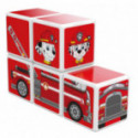 Jeux de construction pour enfants - MAGICUBE Paw Patrol Marshall's Fire Truck - Livraison rapide Tunisie