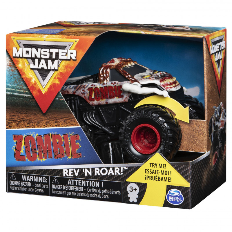 Monster Jam 1:43 (Rev & Roar) Trucks Zombie