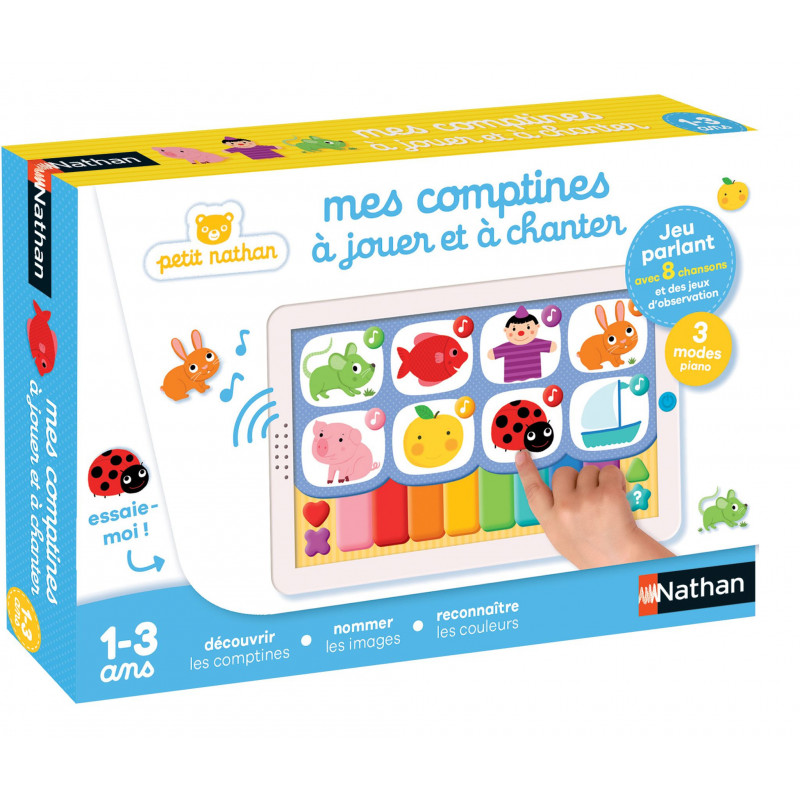 Petit Nathan - Mes comptines à jouer et à chanter Petit Nathan - Mes comptines à jouer et à chanter