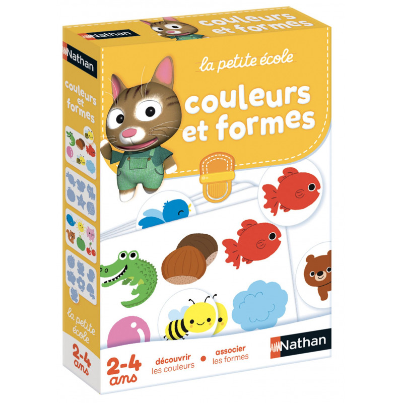 La petite école 2 à 4 ans - Couleurs et formes - Jeux enfants Tunisie