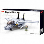 Jeux de construction pour enfants - Model Bricks Army - Modern Jet Fighter - Livraison rapide Tunisie