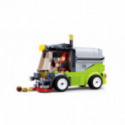 Jeux de construction pour enfants - Town Sluban - Road Sweeper - Livraison rapide Tunisie