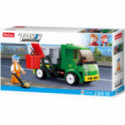 Jeux de construction pour enfants - Town Sluban - Garbage Truck - Livraison rapide Tunisie