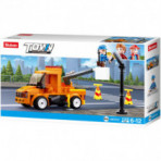 Jeux de construction pour enfants - Town Sluban - Overhead Working Truck - Livraison rapide Tunisie