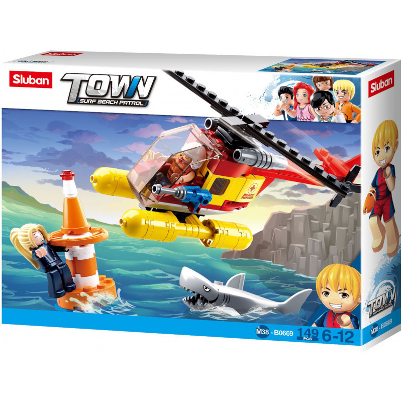 Plage : Helicopter