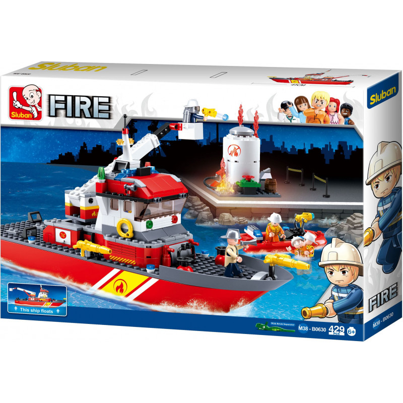 Pompier : Fireboat + Oil Tank