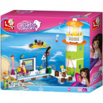 Girls : Lighthouse & Pier