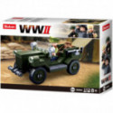 Jeux de construction pour enfants - Sluban WWII - Allied Light Truck - Livraison rapide Tunisie