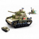 Jeux de construction pour enfants - Sluban Army - Medium Italian Tank 2in1 - Livraison rapide Tunisie