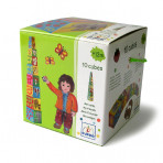 Jeux d'Eveil pour enfants - Cubes - 10 Cubes à empiler mes amis - Livraison rapide Tunisie
