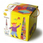 Jeux d'Eveil pour enfants - Cubes - 10 Cubes à empiler rigolos - Livraison rapide Tunisie