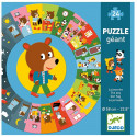 Puzzles pour enfants - Puzzle Carton Géant - La journée - Livraison rapide Tunisie