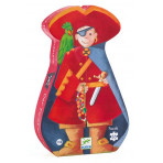 Puzzles pour enfants - Puzzle Silhouette - Le pirate et son trésor - Livraison rapide Tunisie
