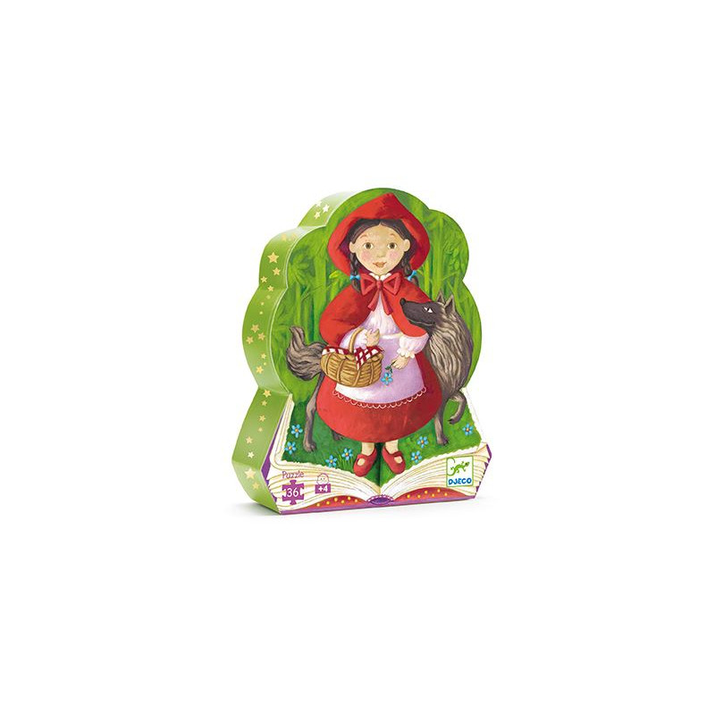 Puzzle Silhouette - Le petit chaperon rouge