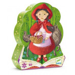 Puzzles pour enfants - Puzzle Silhouette - Le petit chaperon rouge - Livraison rapide Tunisie