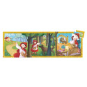 Puzzles pour enfants - Puzzle Silhouette - Le petit chaperon rouge - Livraison rapide Tunisie