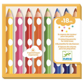 Design by - 8 crayons de couleur pour les petits