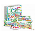 Loisirs créatifs pour enfants - AQUARELLUM "Paysages Tropicaux" - Livraison rapide Tunisie