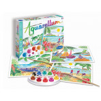 Loisirs créatifs pour enfants - AQUARELLUM "Paysages Tropicaux" - Livraison rapide Tunisie