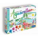 Loisirs créatifs pour enfants - AQUARELLUM "Paysages Tropicaux" - Livraison rapide Tunisie