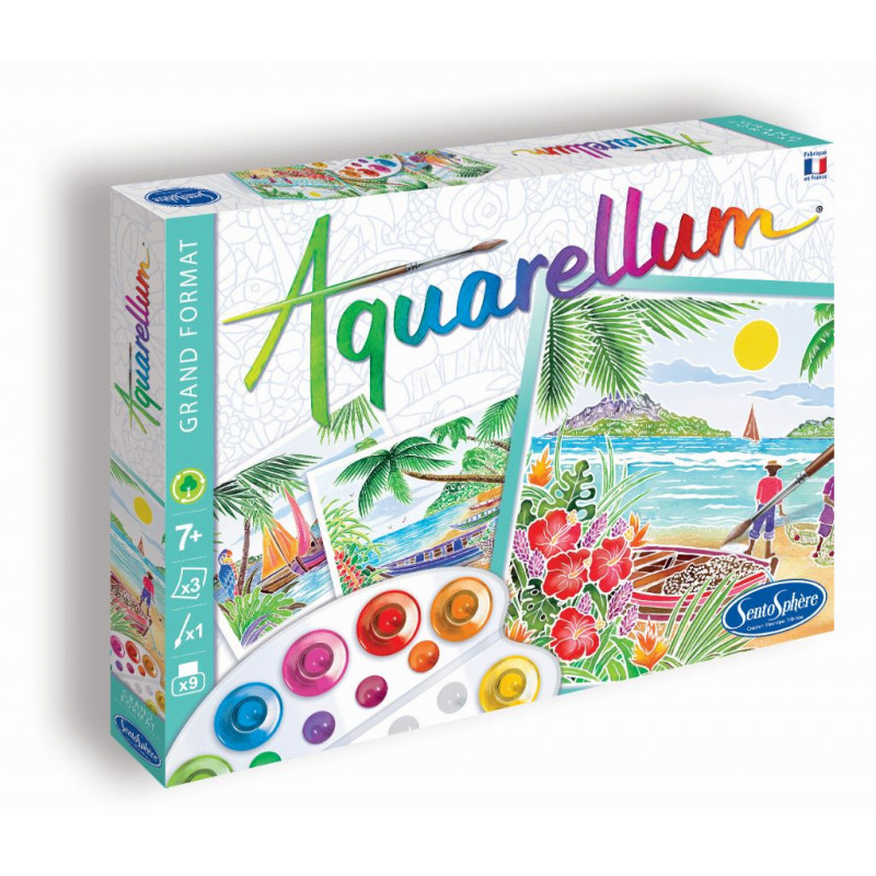 AQUARELLUM "Paysages Tropicaux"