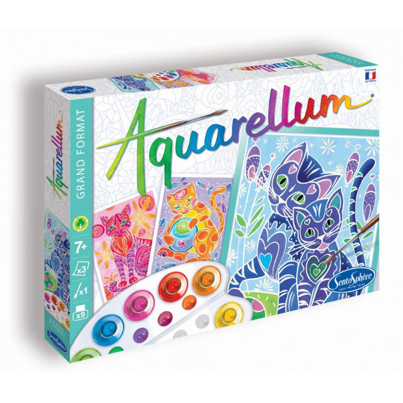 AQUARELLUM "Chats"