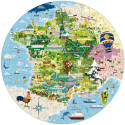 Puzzles pour enfants - Voyage, Découvre, Explore - La France - Livraison rapide Tunisie