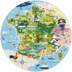 Puzzles pour enfants - Voyage, Découvre, Explore - La France - Livraison rapide Tunisie