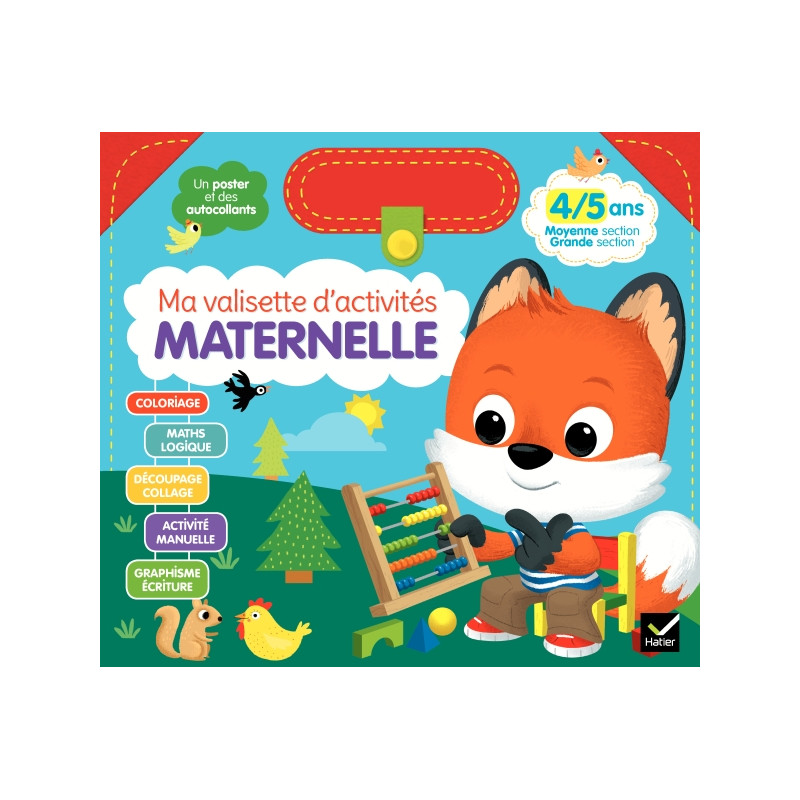 Activité - Ma valisette d'activités maternelle - 4/5 ans MS à GS