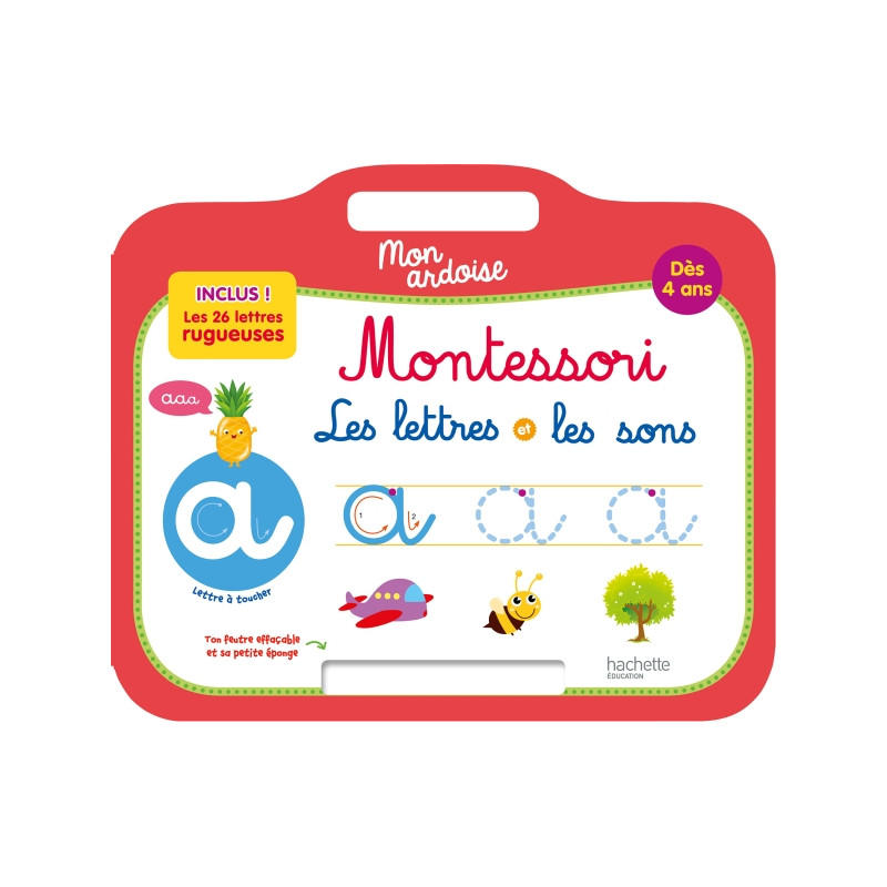 Ardoise Montessori - Lettres et sons