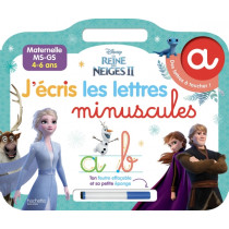 Ardoise Reine des neiges 2 - Lettres minuscules