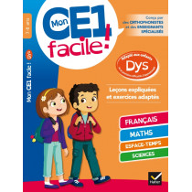 DYS - Mon CE1 FACILE ! Adapté aux enfants DYS