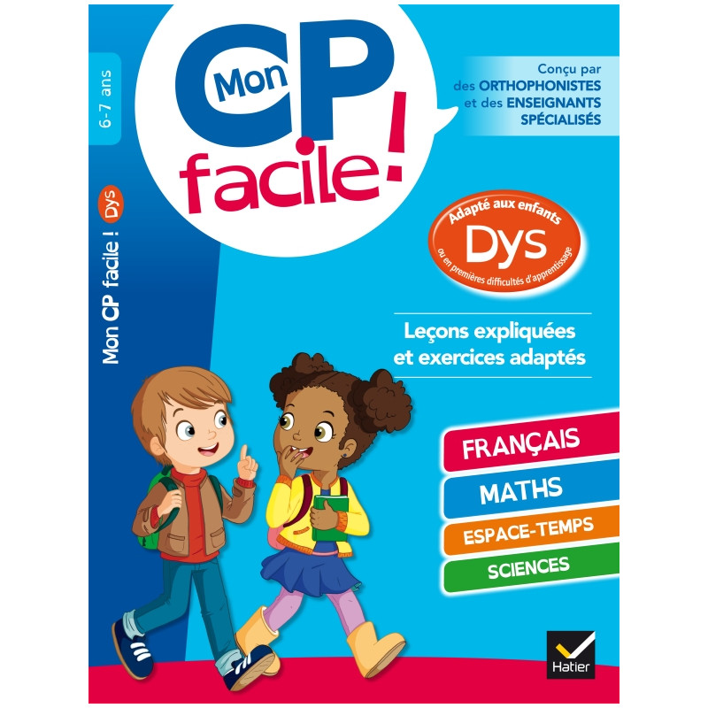 DYS - Mon CP facile ! Adapté aux enfants DYS DYS - Mon CP facile ! Adapté aux enfants DYS