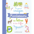 Livres pour enfants - Larousse - Mon grand imagier Montessori - Livraison rapide Tunisie
