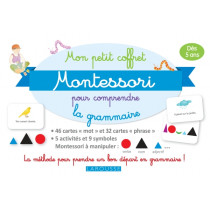 Larousse Coffret - Mon petit coffret Montessori - Comprendre la grammaire