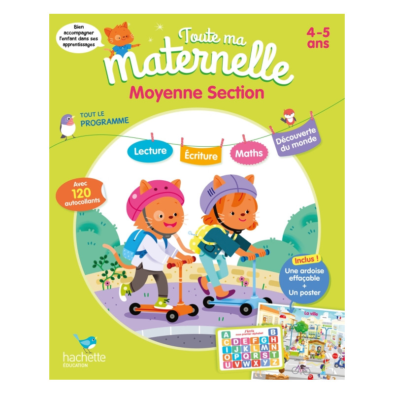 Toute ma maternelle - Moyenne Section 4-5 ans