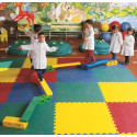 Jeux éducatifs pour enfants - Parcours d'équilibre : Blocs longs et ventouses. - Livraison rapide Tunisie