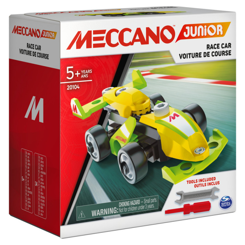 MES PREMIERES CONSTRUCTIONS Meccano Junior - Voiture course MES PREMIERES CONSTRUCTIONS Meccano Junior - Voiture course