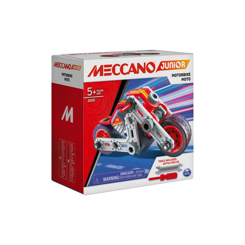 MES PREMIERES CONSTRUCTIONS Meccano Junior - Moto - Jeux enfants Tu