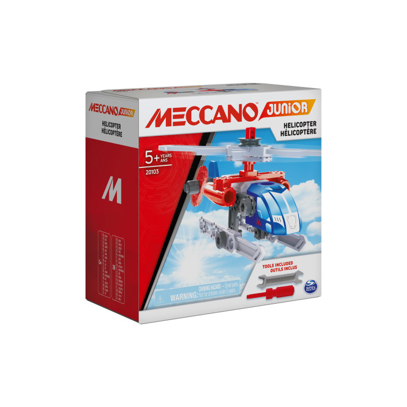 MES PREMIERES CONSTRUCTIONS Meccano Junior - Hélicoptère