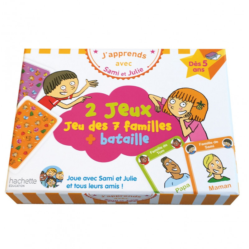 Coffret jeux des 7 Familles + Bataille