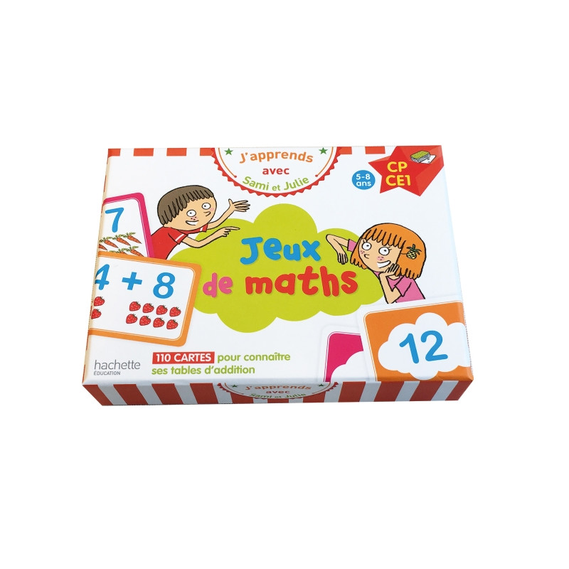 Coffret jeux de maths - J'apprends avec Sami et Julie Coffret jeux de maths - J'apprends avec Sami et Julie