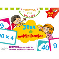 Coffret jeux de multiplication - J'apprends avec Sami et Julie