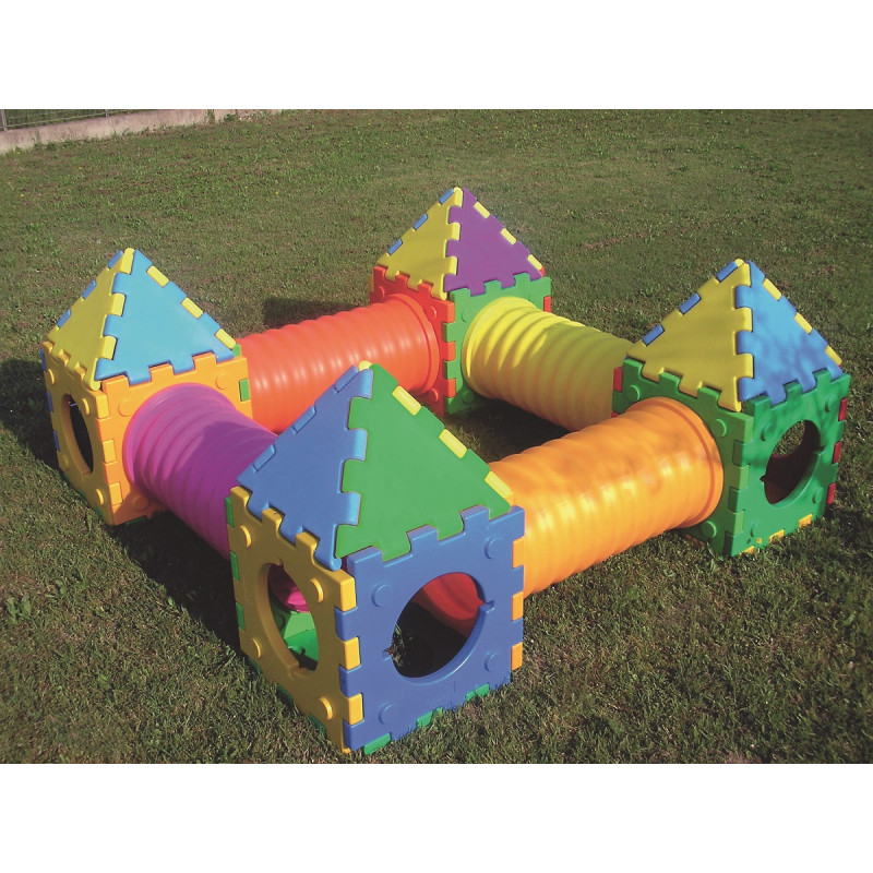 MODELLO "CASTELLO A" / JOUET CUBIQUE MODÈLE «CASTELLO A»