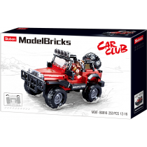 Model Bricks 4x4 - Red 4wd
