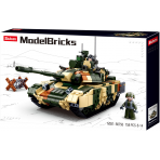 Jeux de construction pour enfants - Model Bricks Army - Large Battle Tank - Livraison rapide Tunisie