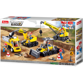 Town Construction - The construction site