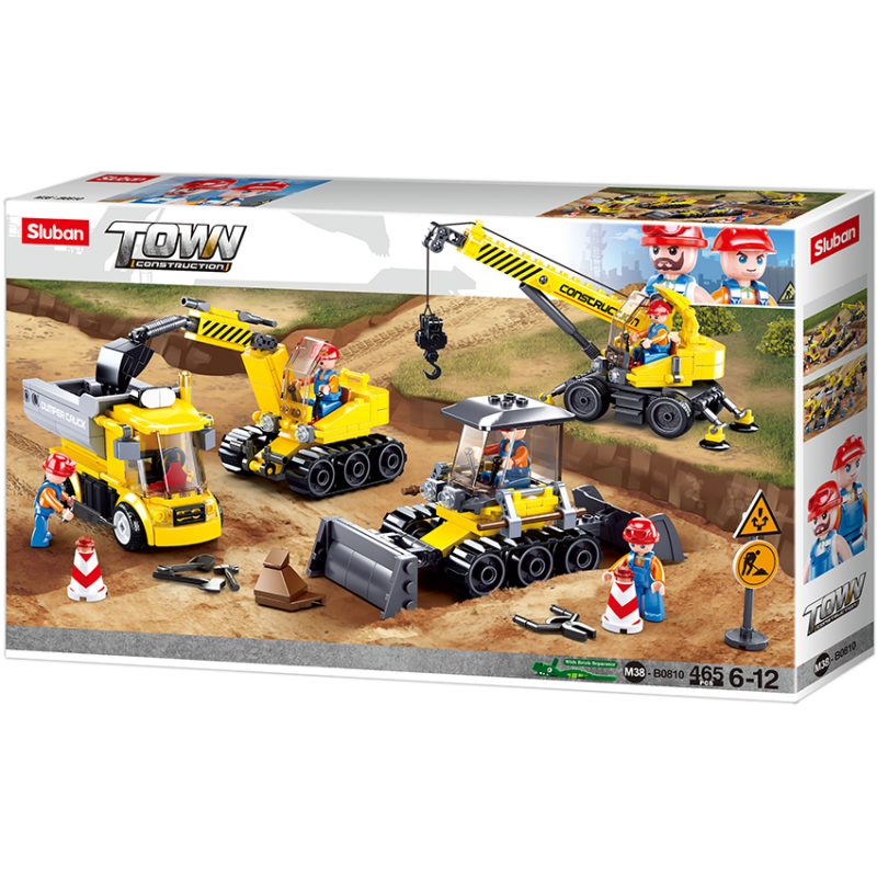 Town Construction - The construction site Town Construction - The construction site